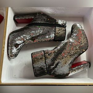 Brand new Christian Louboutin ankle boots